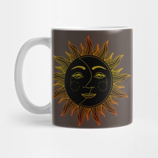 Sun Face Mug